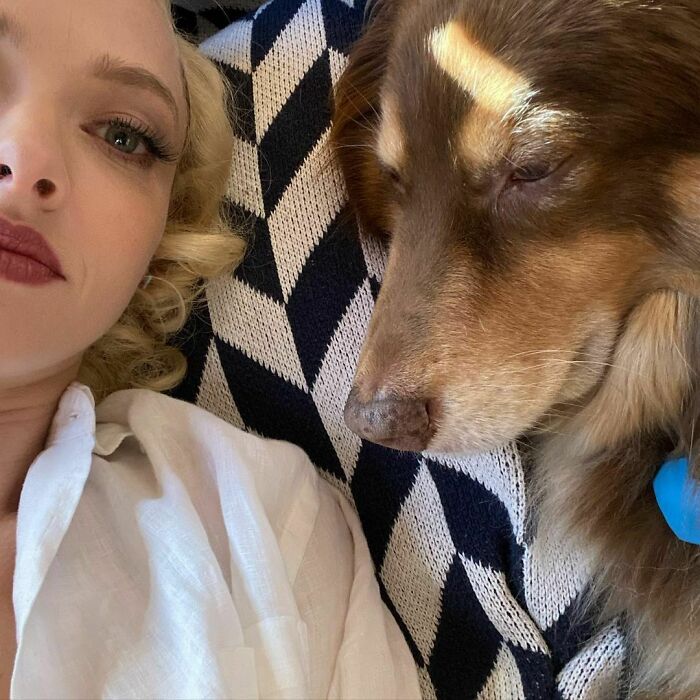 Amanda Seyfried With Finn