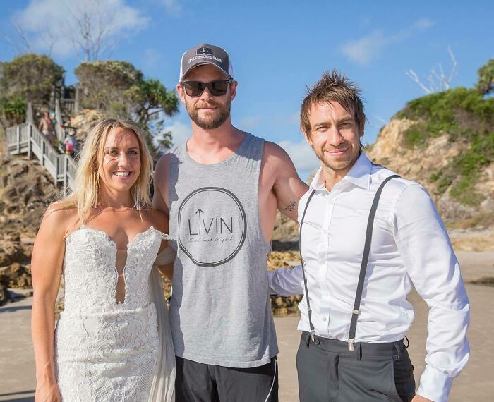 As If Your Wedding Day Couldn't Be Any Better... This Almost Upstaged Selwyn, The Best Man's Star-Turn Speech, The Ultimate Gentleman Chris Hemsworth