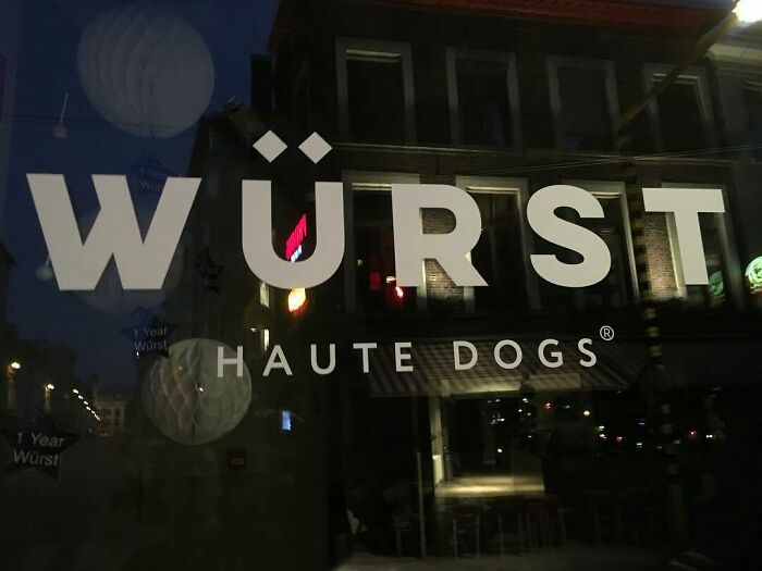 Love The Name Of This Restaurant In Ghent. The Dogs Looked Pretty Good Too!