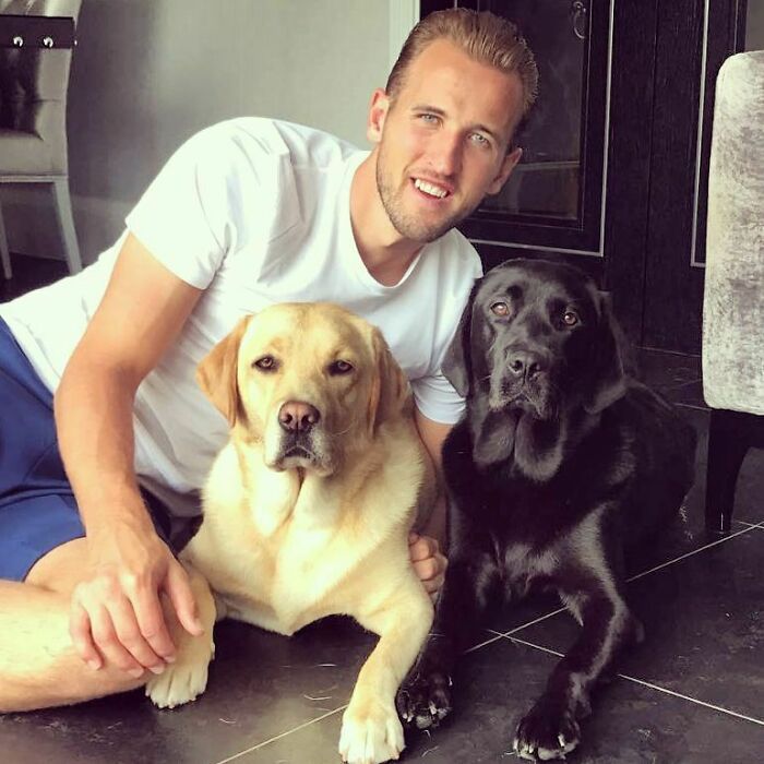 Harry Kane With Brady And Wilson