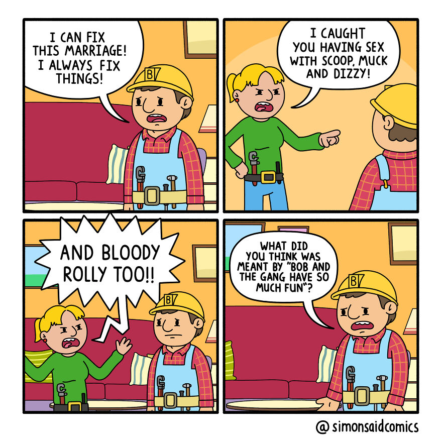 30 Humourous Comics That I Hope Will Tickle Your Funny Bone By Simon Johnson