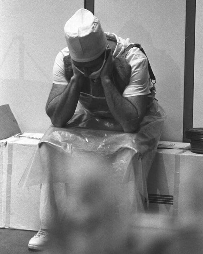 Surgeon After Open-Heart Surgery On A Chernobyl 'Liquidator'