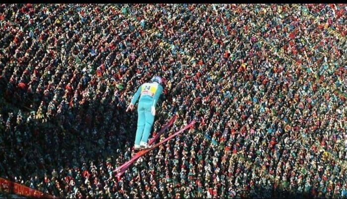 Cult Hero Eddie "The Eagle" Edwards Soars Above The 1988 Winter Olympic