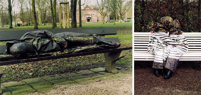 Public Space Camouflage, Rotterdam, 2001
