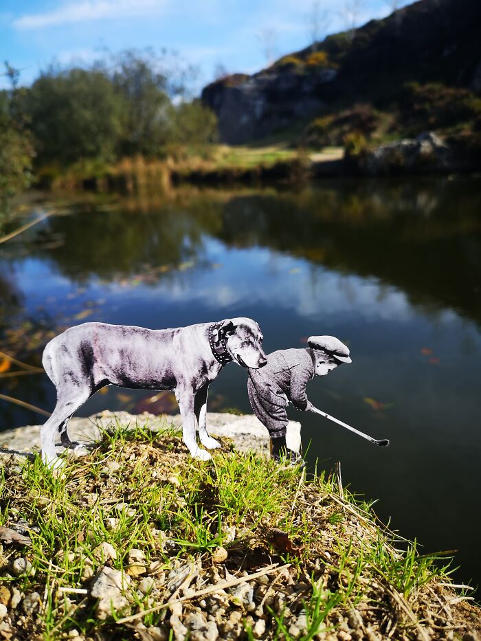 Careful, Tiny Human!