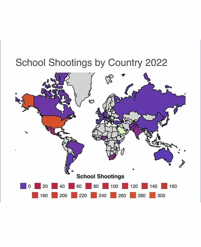School Shootings By Country 2022