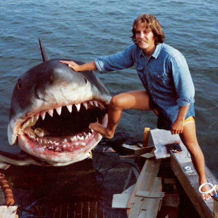 Behind The Scenes Photos From The Making Of The Film 'Jaws', 1975