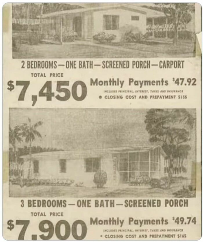 Home Prices In 1950s