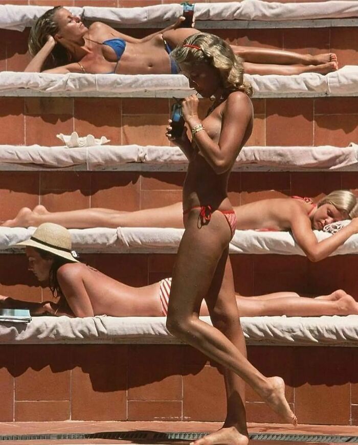Summers In Italy, 1980’s Photos By Slim Aarons