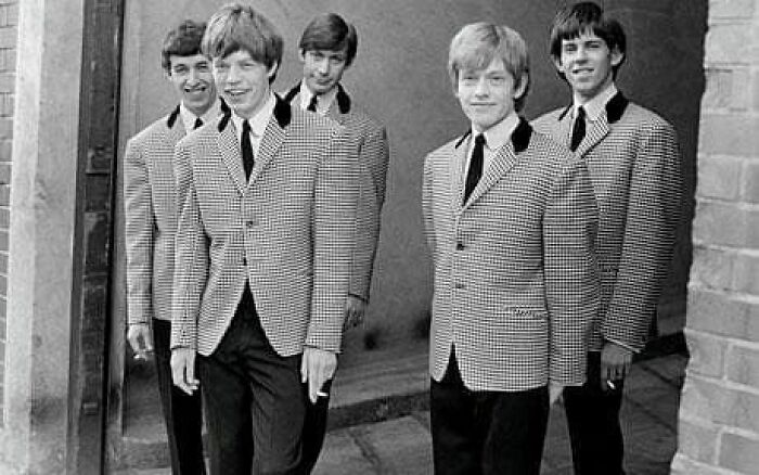 Primera sesión fotográfica de los Rolling Stones 4 de mayo de 1963