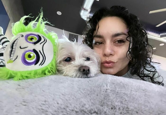Vanessa Hudgens With Darla