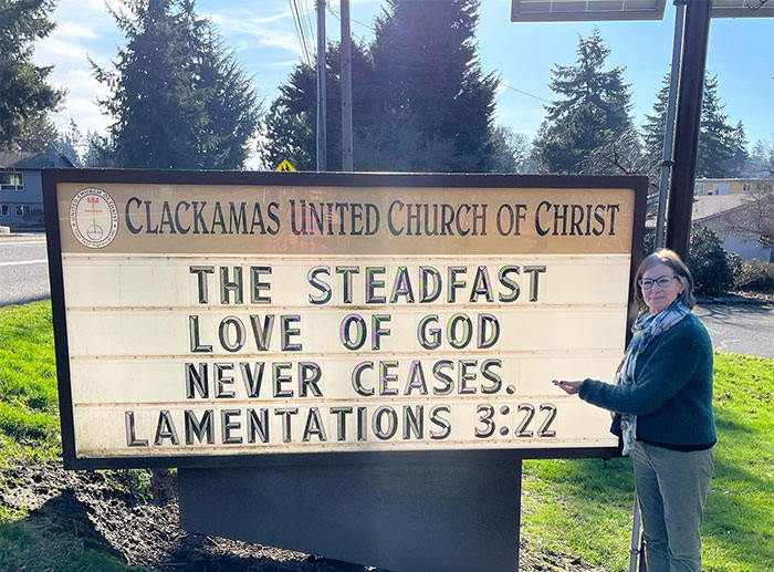 Amy Wants You To Know That The Steadfast Love Of God Never Ceases. -Lamentations 3:22