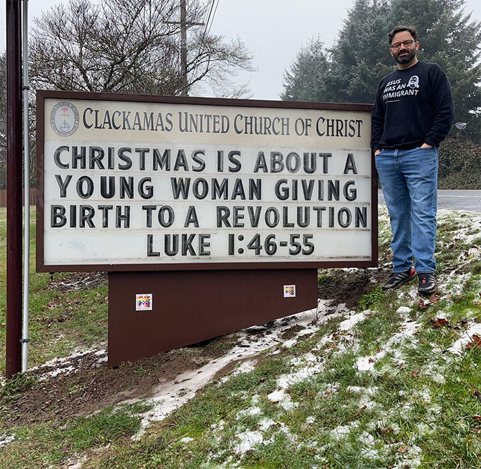 Christmas Is About A Young Woman Giving Birth To A Revolution. Luke 1:46-55