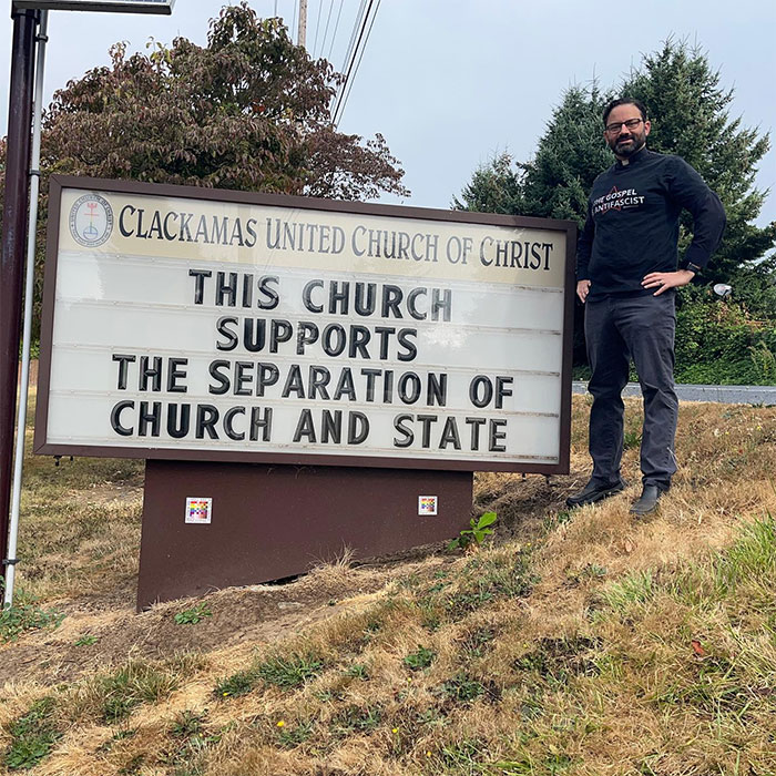 This Church Supports The Separation Of Church And State