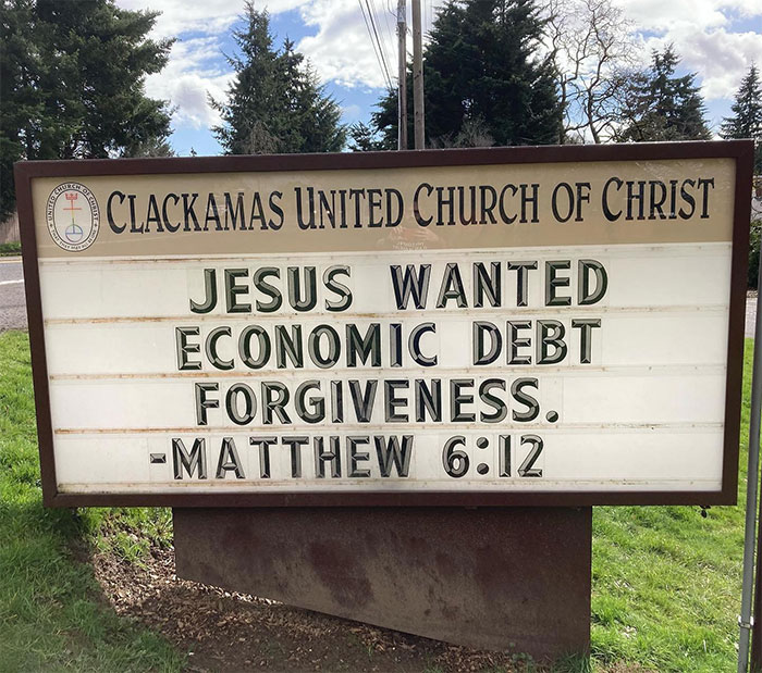 Jesus Knew Economic Debt Crushes The Human Soul, So He Advocated Forgiveness Of Debts. Christians Should Advocate For Economic Debt Forgiveness, Too