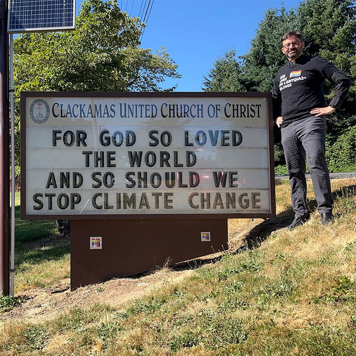 For God So Loved The World. And So Should We. Stop Climate Change