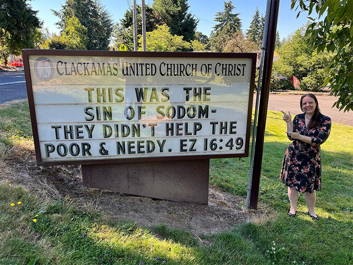 We Want You To Know That This Was The Sin Of Sodom - They Didn't Help The Poor & Needy