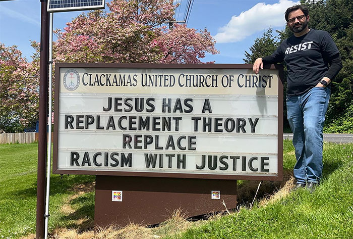 Jesus Has A Replacement Theory. Replace Racism With Justice