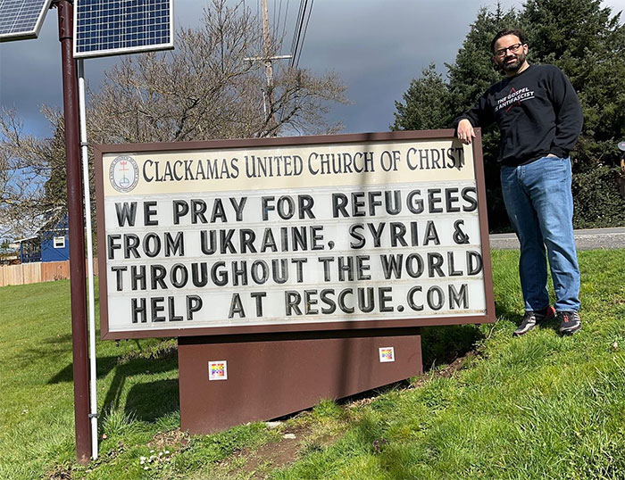 Rezamos por los refugiados de Ucrania, Siria y de todo el mundo