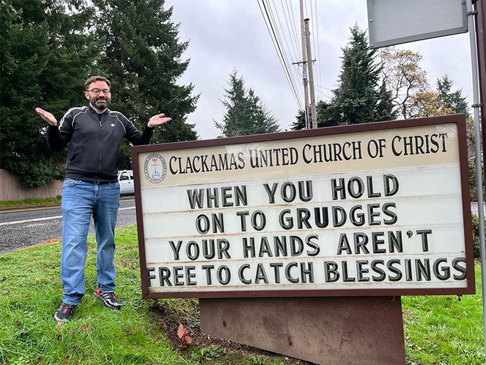 Cheesy Motivational Quote Of The Week: When You Hold On To Grudges Your Hands Aren't Free To Catch Blessings
