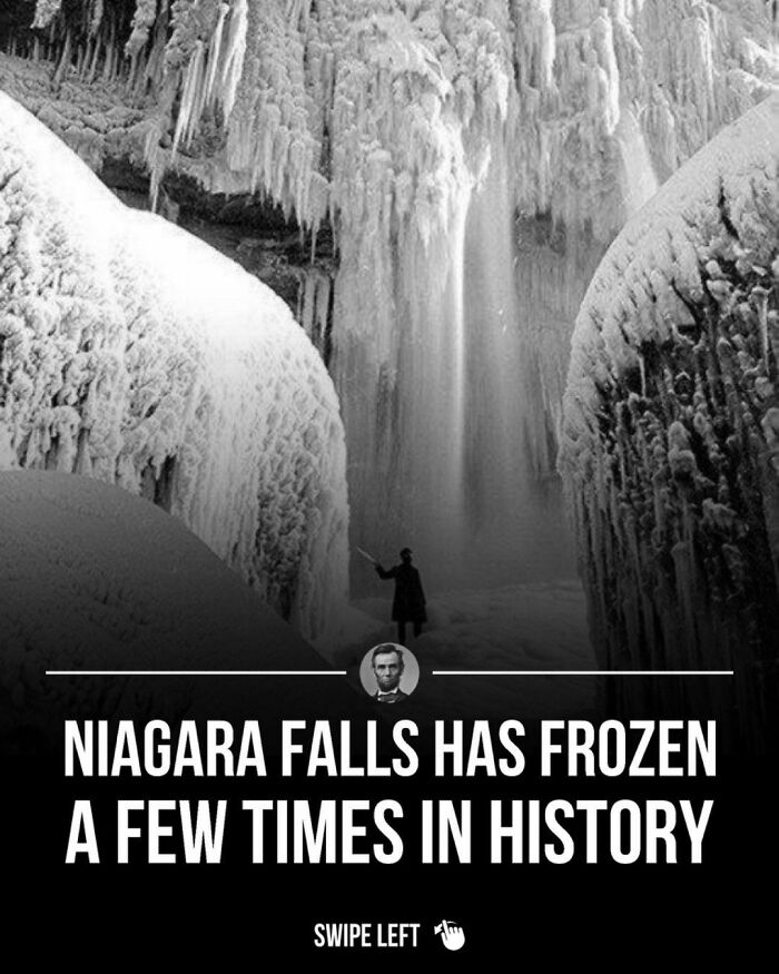 Niagra Falls Has Frozen A Few Times In History