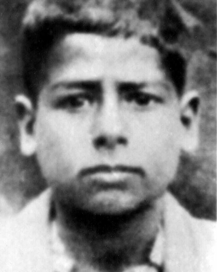 Saddam Hussein As A Young Boy In The 1940's