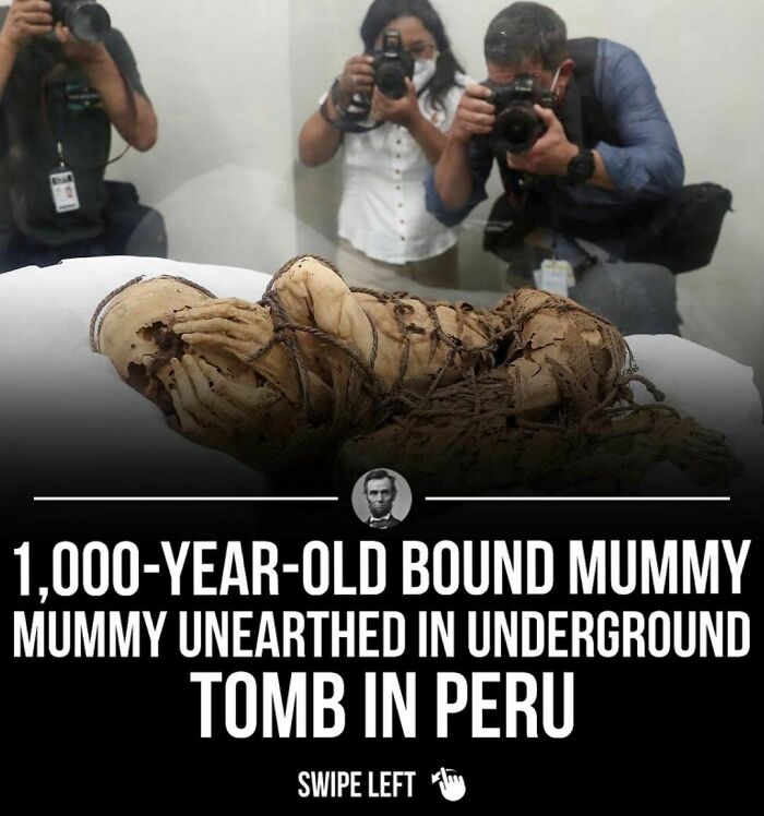 Archeologists From The National University Of San Marcos Have Unearthed A Mummy In Peru Estimated To Be 800 To 1,200 Years Old