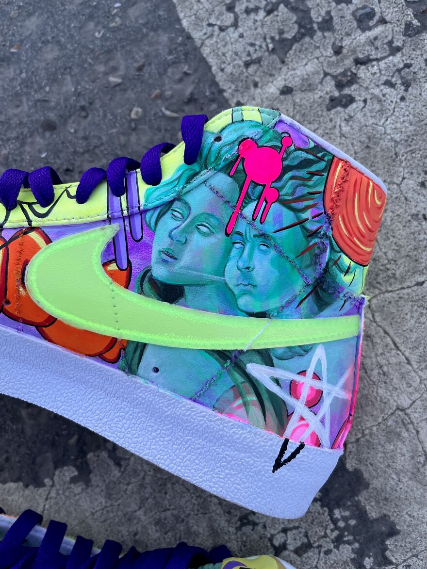 Sneakers Are My Canvas, And Here Are Designs That I Made Sneakers Are My Canvas, And Here Are Designs That I Made