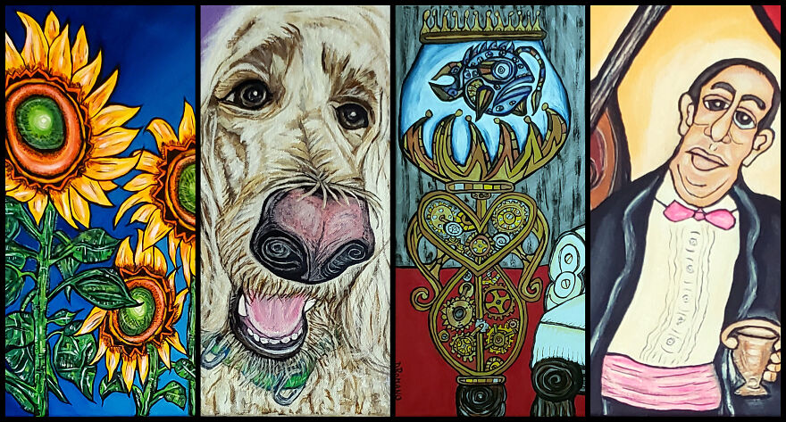 New Jersey Artist Spreads Joy With A Paintbrush