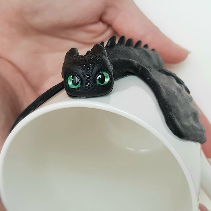 I Create Cute Dragons From Polymer Clay | Bored Panda