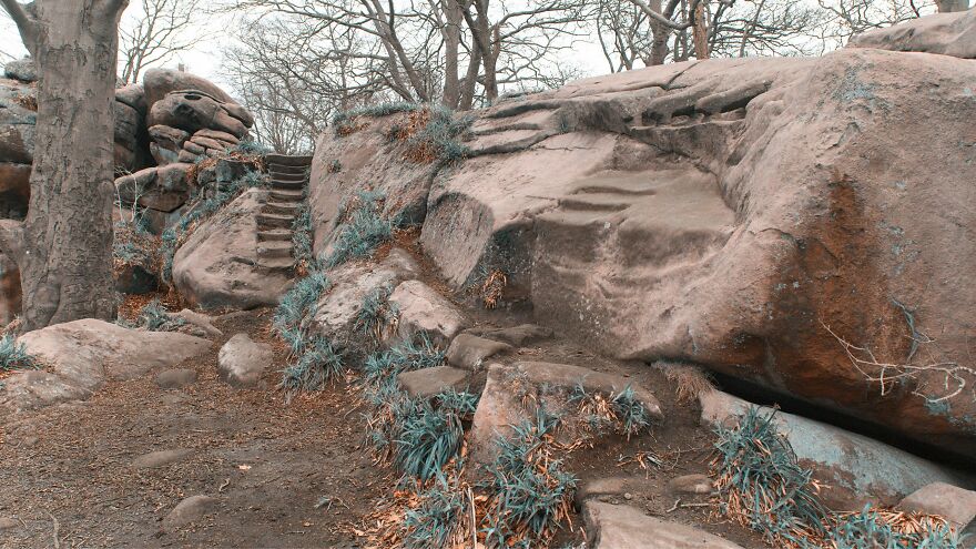 Druids Cave An Ancient Place In England Druids Cave An Ancient Place In England