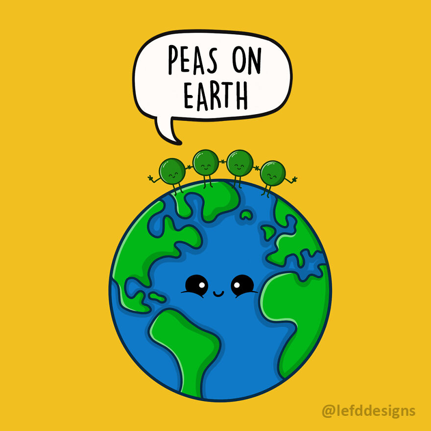 I Illustrated 30 Punny Cartoons To Make You Laugh (Because Bad Puns Are 'How Eye Roll')