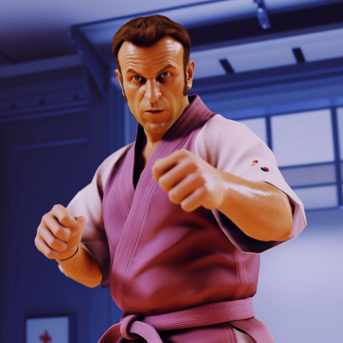 Emmanuel Macron As Dan