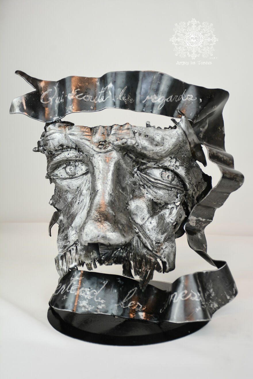 Sculpture Nomm&eacute;e "Regard D&rsquo;&acirc;mes"