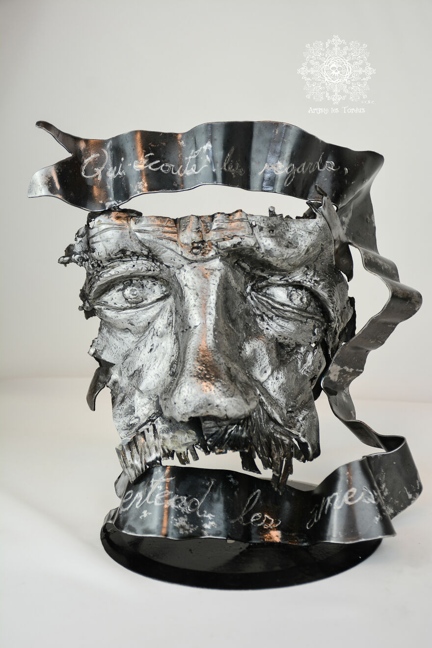 Sculpture Nomm&eacute;e "Regard D&rsquo;&acirc;mes"