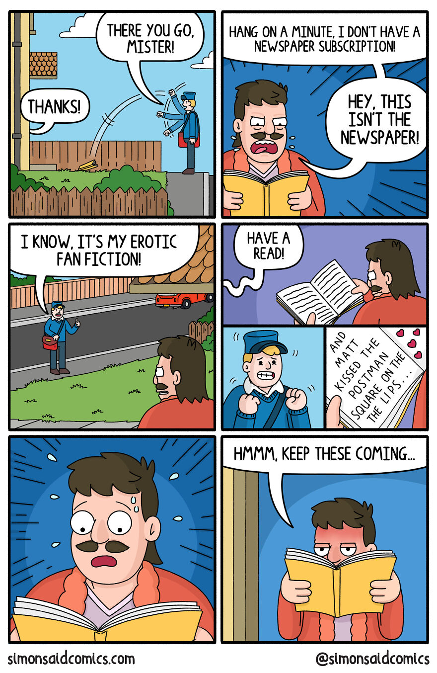 30 Humourous Comics That I Hope Will Tickle Your Funny Bone By Simon Johnson