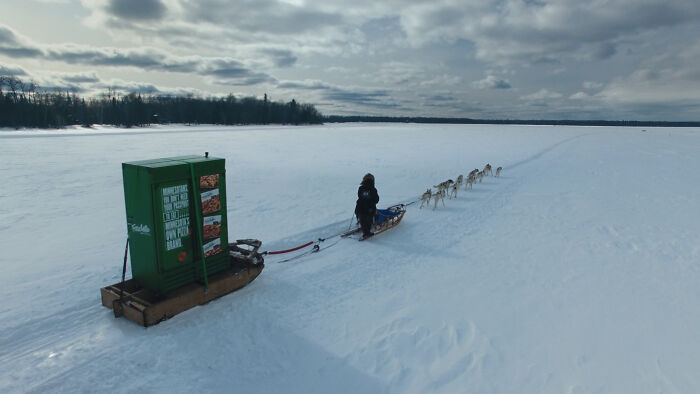 The Great Frozen Pizza Expedition: We Crossed Two Borders By Dog Sled To Bring Frozen Pizza To Residents Of Angle Inlet The Great Frozen Pizza Expedition: We Crossed Two Borders By Dog Sled To Bring Frozen Pizza To Residents Of Angle Inlet