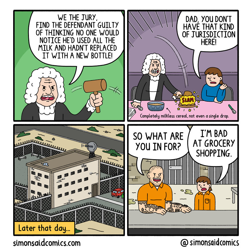 30 Humourous Comics That I Hope Will Tickle Your Funny Bone By Simon Johnson