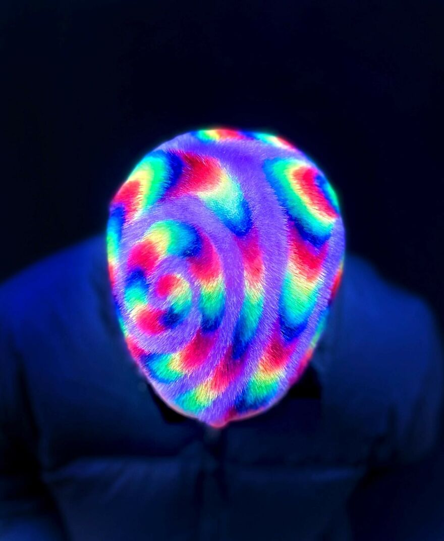 Hairdresser Uses Her Clients' Heads As A Canvas And The Result Is Incredible