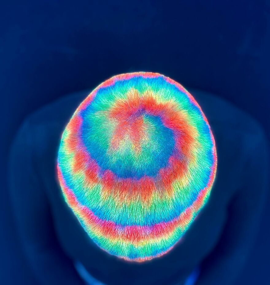 Hairdresser Uses Her Clients' Heads As A Canvas And The Result Is Incredible