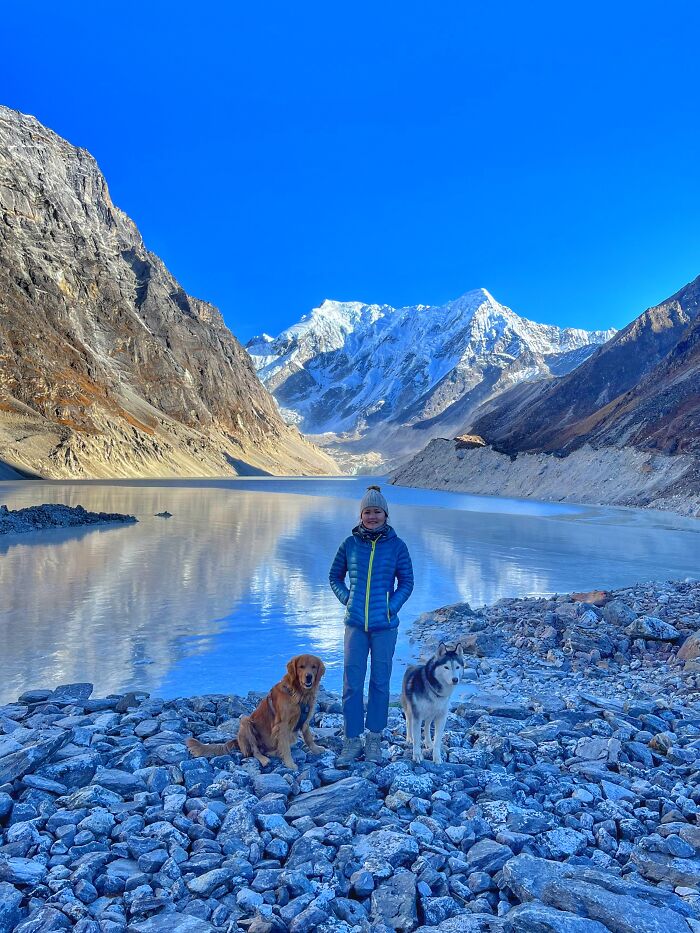 Hiking With My Two Dogs Is My Biggest Passion, Here Are Some Highlights Of Our Tsho Rolpa Glacial Lake Adventure Hiking With My Two Dogs Is My Biggest Passion, Here Are Some Highlights Of Our Tsho Rolpa Glacial Lake Adventure