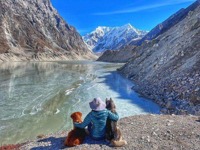 Hiking With My Two Dogs Is My Biggest Passion, Here Are Some Highlights Of Our Tsho Rolpa Glacial Lake Adventure Hiking With My Two Dogs Is My Biggest Passion, Here Are Some Highlights Of Our Tsho Rolpa Glacial Lake Adventure