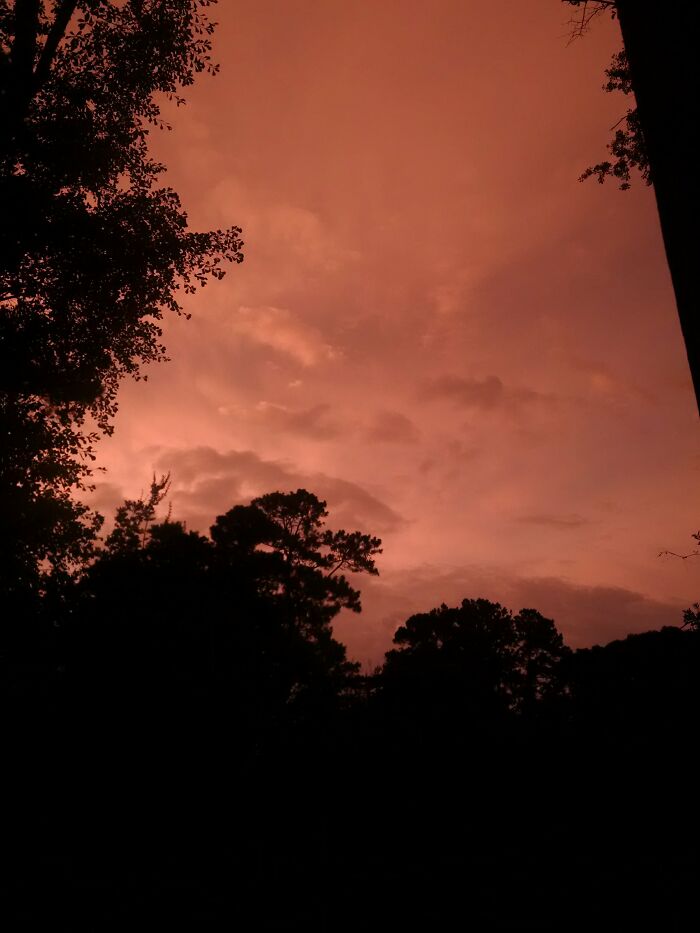 Spooky Sky After Thunderstorm