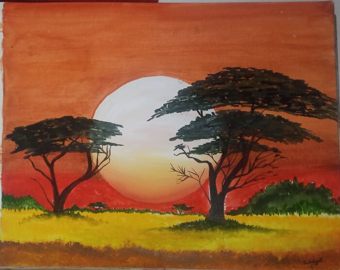 It's Not A Sketch, Full Water Colour. But I'm Really Proud Of This One