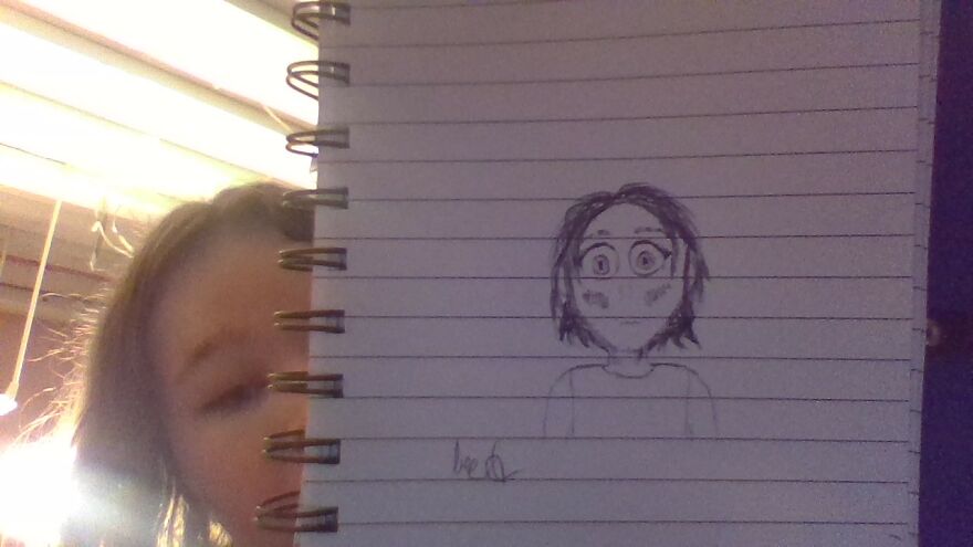 Drew The Version Of Myself I Wanna Be