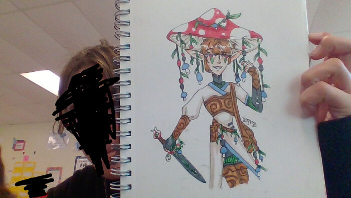 Mushroom Dude... And Sorry About My Face Lol