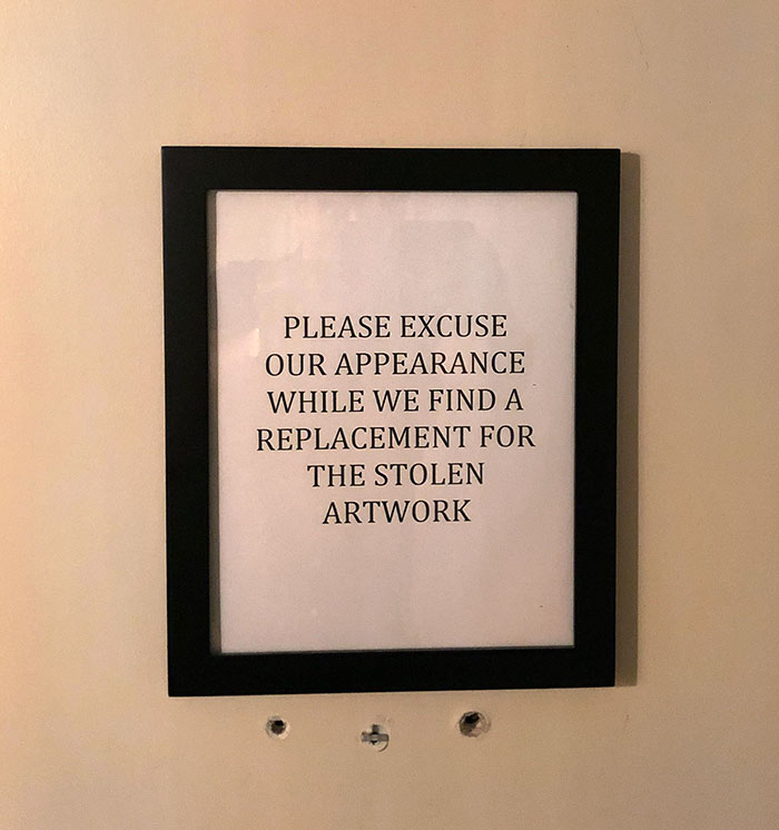 Stealing Art From A Restaurant Bathroom Wall