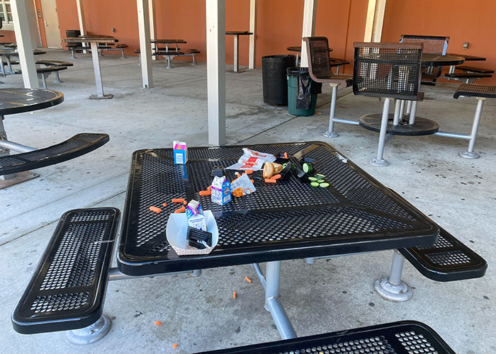 If You Leave A Table Like This, You'll Have A Special Place In Hell