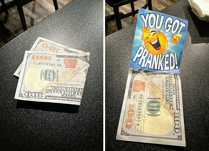 A Generous Tip For Someone Working At A Restaurant