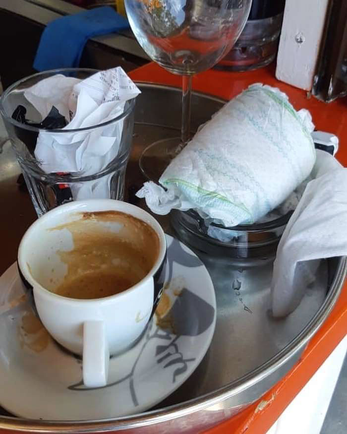 Leaving Diapers Behind You In A Cafe